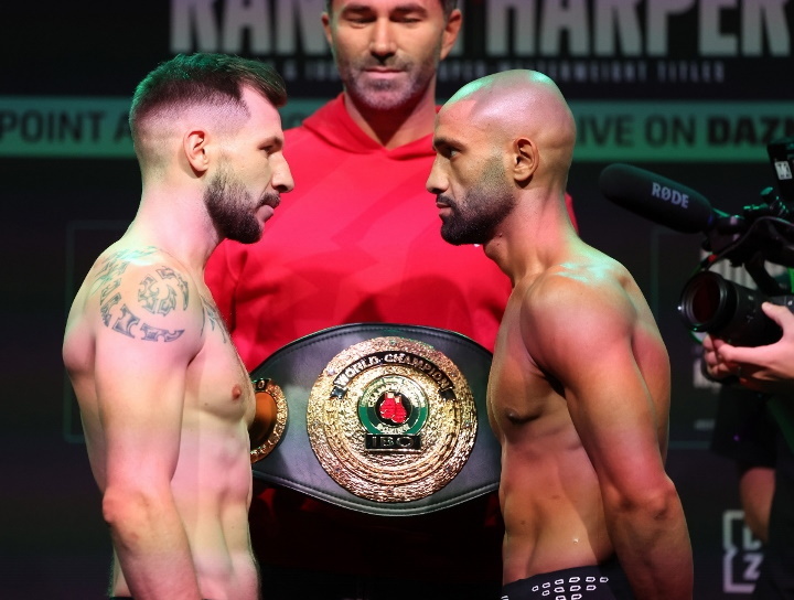 Photos Hughes vs. Galahad, Rankin vs. Harper Title Fights Set